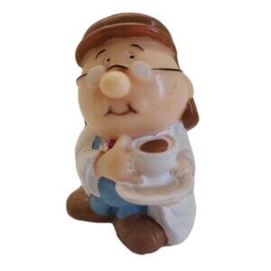 Gaffer Tetley Tea Folk Figure, Advertisement Character Vintage 1994 Cake